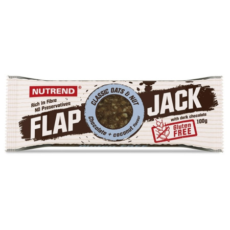 Čokoladica Nutrend Flapjack Gluten Free