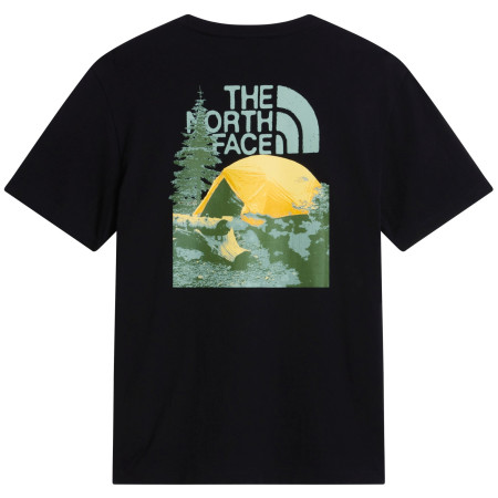 Muška majica The North Face M Pitch A Tent Relaxed Ss Tee crna TNF BLACK