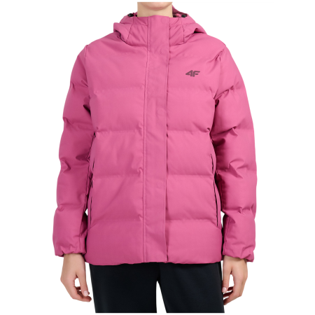Ženska zimska jakna 4F Down Jacket F0927 ružičasta Dark Pink