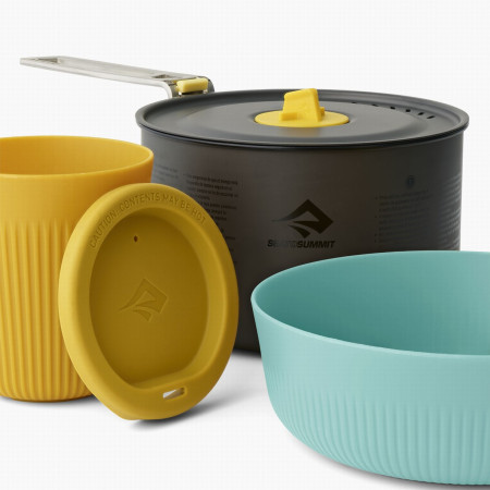 Set posuđa Sea to Summit Frontier UL One Pot Cook Set 1P 3 Piece 1.3L