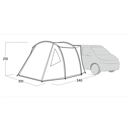 Šator za kamper Easy Camp Eidfjord II.