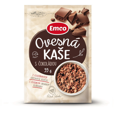 Kaša Emco Zobena kaša s čokoladom 55 g