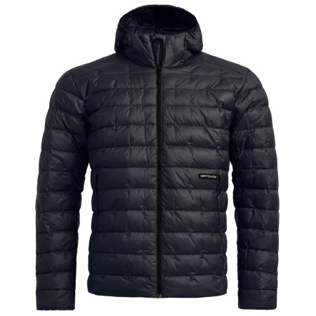 Muška pernata jakna Ortovox Downwool 180 Hooded Jacket crna Black Raven