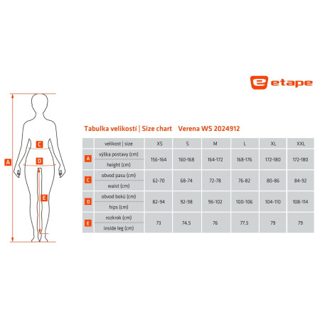 Ženske hlače Etape Verena WS