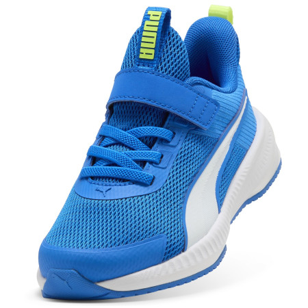 Dječja obuća Puma Flyer 4 AC+ PS Racing Blue-Lime Squeeze-