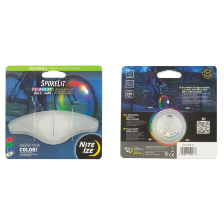 Bljeskavica Nite Ize SpokeLit Disc-O Select