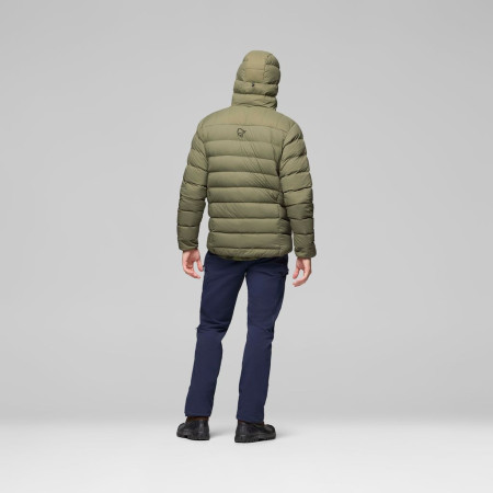 Muška pernata jakna Norrona femund down700 Zip Hood