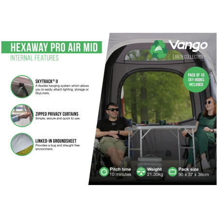 Šator za kamper Vango HexAway Pro Air Mid