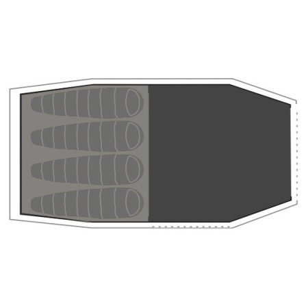 Podloga pod šator Robens Footprint Cima Versa 4