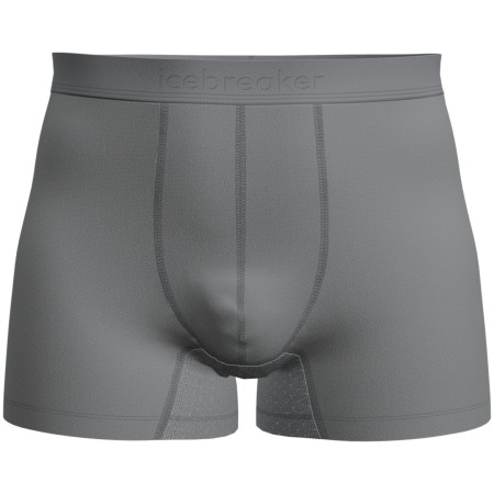 Muške funkcionalne bokserice Icebreaker M Mer 125 ZoneKnit Boxers siva Alloy