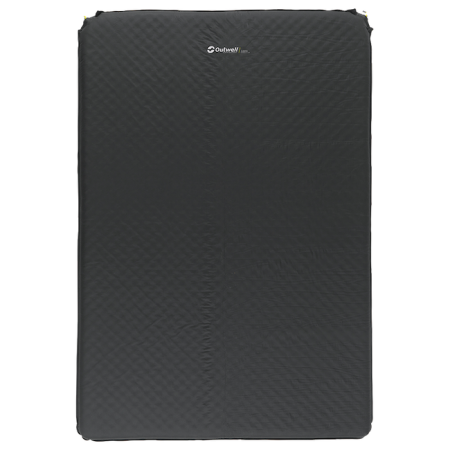 Podloga na napuhavanje Outwell Sleepin Double 5.0 cm crna Black