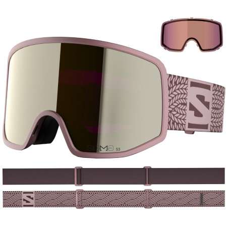 Skijaške naočale Salomon Sentry Pro S Sigma +1 Lens ružičasta Dawn Pink