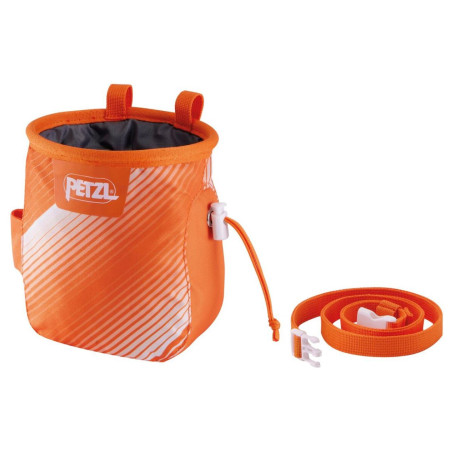 Vrećica za magnezij Petzl Saka narančasta Orange White