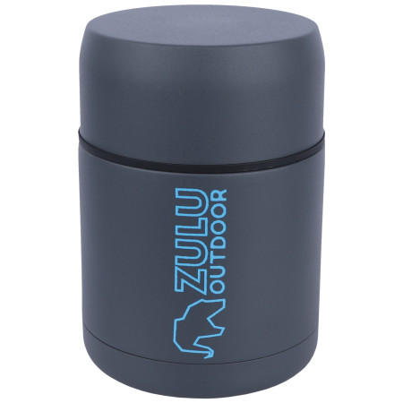 Termos zdjela za hranu Zulu Foodie 0,7l siva/plava grey/blue