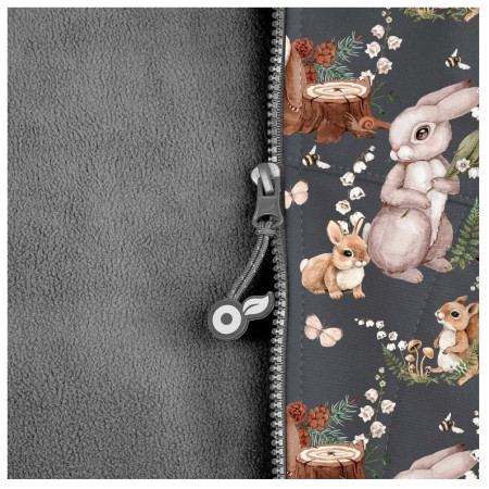 Dječja softshell jakna Unuo Fleece Basic