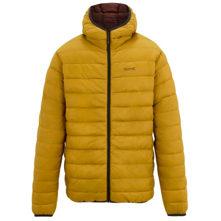 Muška prošivena jakna Regatta Hooded Marizion svijetlosmeđa Wood Brown