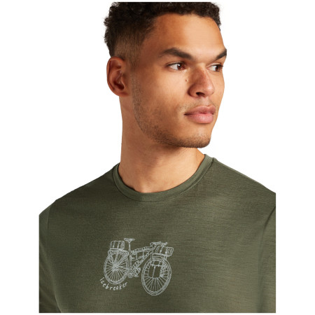 Muške funkcionalne majice Icebreaker M Mer 150 Tech Lite SS Tee Adventure Rid