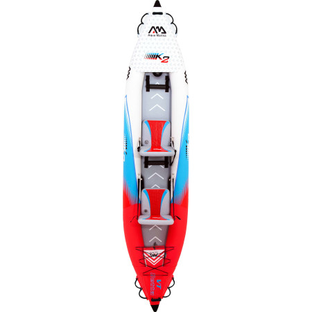 Kajak na napuhavanje Aqua Marina Betta VT-K2 bijela/plava