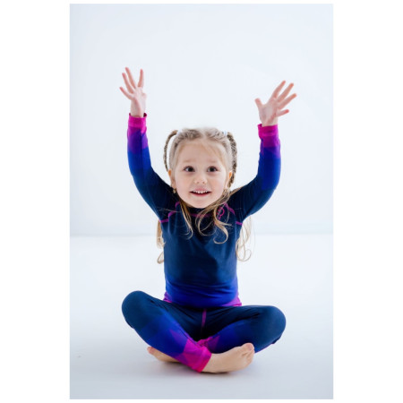 Dječja funkcionalna majica WAMU Mozaika purple