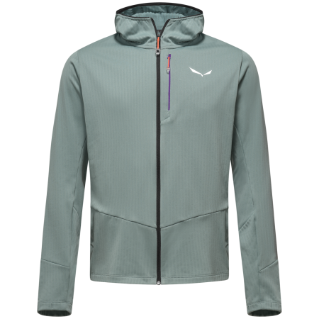 Muške funkcionalne majice dugih rukava Salewa Pedroc Pl 3 Hd Jacket M plava willow