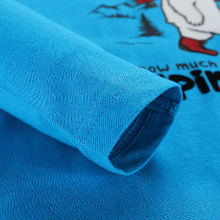 Dječja majica Alpine Pro Ecco 2 Blue