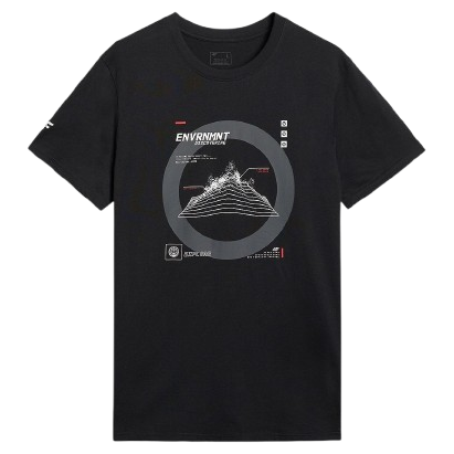 Muška majica 4F Tshirt M3120 crna DEEP BLACK