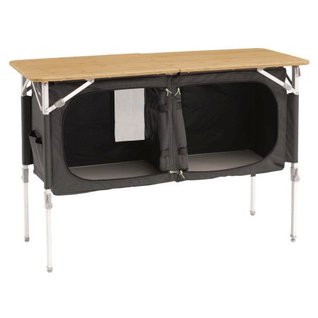 Kuhinja Outwell Padres Double Kitchen Table siva/smeđa ShadowGray