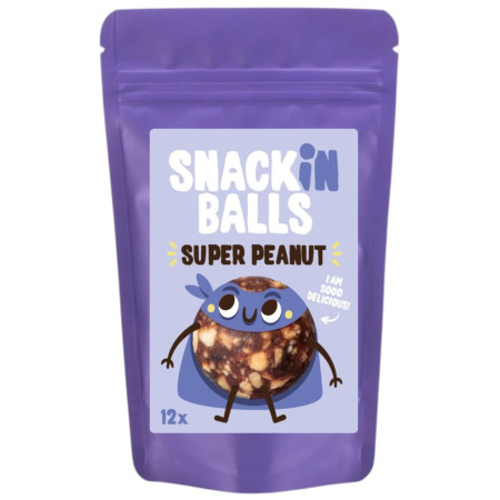 Sportska prehrana SNACKin BALLS Super Peanut 156 g