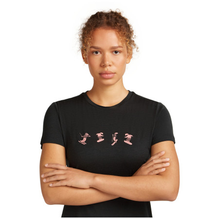 Ženska majica Icebreaker Women Merino 150 Tech Lite SS Tee Snow Day