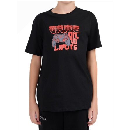 Dječja majica 4F Tshirt M3517 Deep Black crna Deep Black