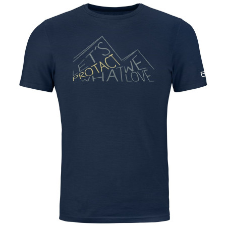 Muška majica Ortovox 185 Merino Protact Ts M plava
