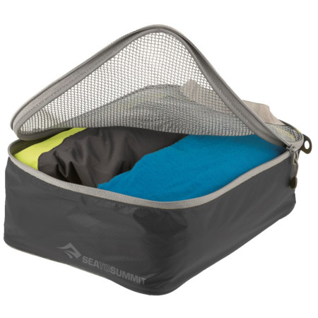 Torba za skladištenje garderobe Sea to Summit Garment Mesh Bag S crna/siva