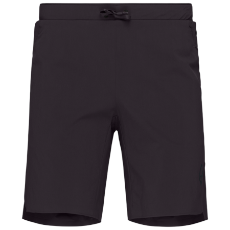 Muške kratke hlače Norrona senja flex1 9" Shorts crna Caviar Black