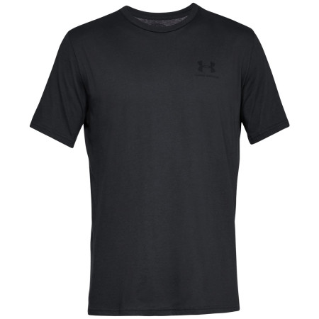 Muška majica Under Armour Sportstyle Left Chest SS crna Black