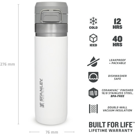 Vakumska boca Stanley Go Flip 700 ml