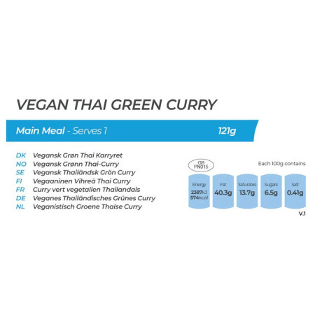 Dehidrirana hrana Summit to Eat Thai Green Curry 121g