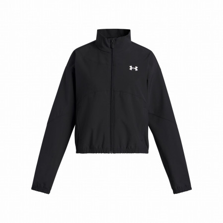 Dječja jakna Under Armour Rival Woven Jacket crna Black