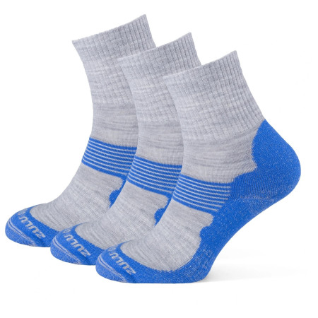 Čarape Zulu Merino Allseason 3-pack plava blue