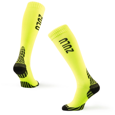 Kompresijske čarape Zulu Run Compression žuta/crna yellow/black