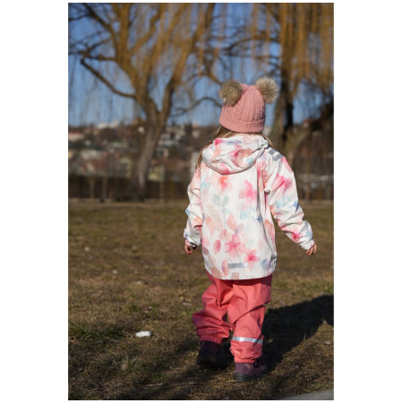 Dječje vodootporne hlače DucKsday Rain pants Coral