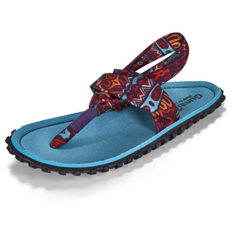 Sandale Gumbies Slingback Turquoise Vintage
