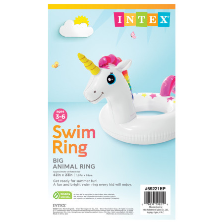 Kolut na napuhavanje Intex Big Animal Rings