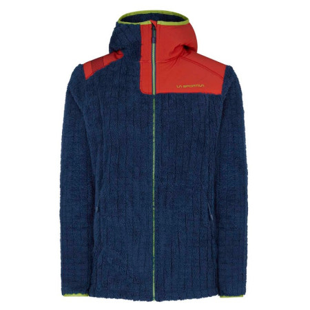 Ženska dukserica La Sportiva Maya Hoody W plava/ružičasta Opal/Hibiscus