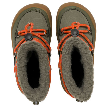 Dječje zimske cipele Viking Outdoor Footwear Birch Barefoot Warm WP Pull-on Olive
