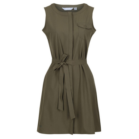 Ženska haljina Regatta Highton Str Dress zelena Grape Leaf