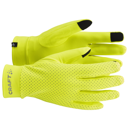Rukavice Craft Lumen Fleece Glove 2 žuta yellow
