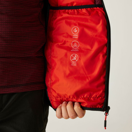 Muška jakna Regatta Hooded Leedre Hybrid