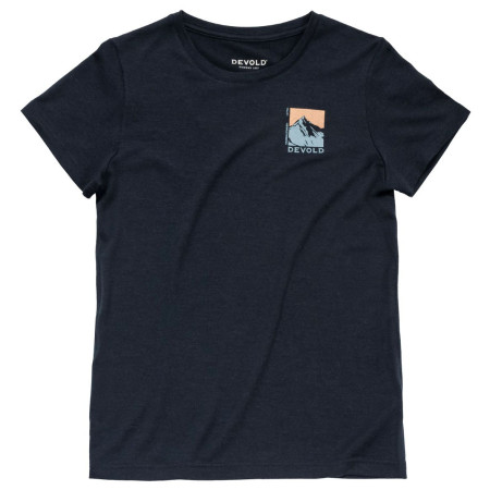 Ženska majica Devold Classic "Summit" Tee Wmn crna INK