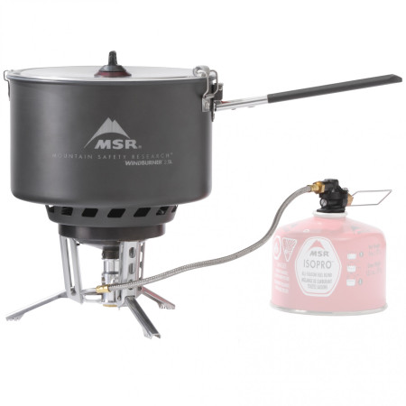 Kuhalo MSR WindBurner Group Stove System crna/srebrena