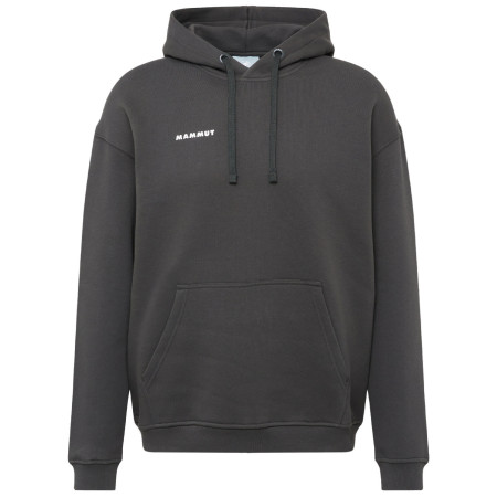 Muška dukserica Mammut Mammut Base ML Hoody Men Mini Logo tamno siva gabbro